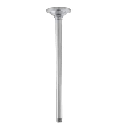 Kingston Brass Shower Arms and Flange, Polished Chrome, Ceiling Mount K210A1