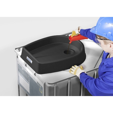 Denios Polyethylene Funnel, Chemically Resistant K22-0163