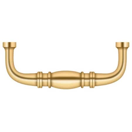 Deltana Colonial Wire Pull, 3" Lifetime Brass K4473CR003
