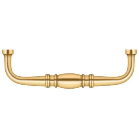 Deltana Colonial Wire Pull, 4" Lifetime Brass K4474CR003