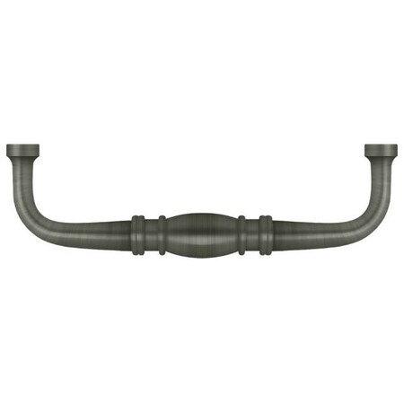 Deltana Colonial Wire Pull, 4" Antique Nickel K4474U15A