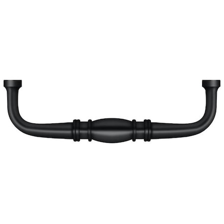 Deltana Colonial Wire Pull, 4" Black K4474U19