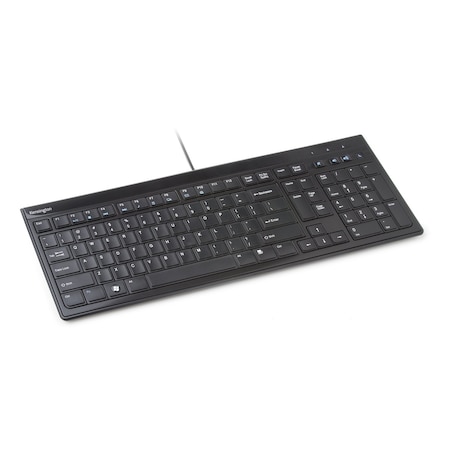 Kensington Slim Keyboard, Advance Fit Full-Size K72357USA
