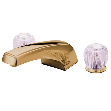 Kingston Brass Roman Tub Faucet, Polished Brass, Deck Mount KB282