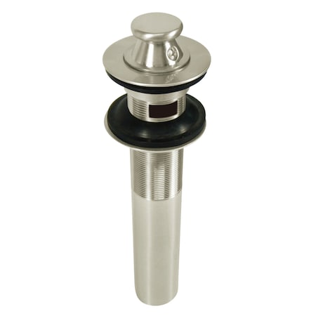 Kingston Brass Brass, Bathroom Sink Drain, Lift and Turn Sink Drain with Overflow KB3008