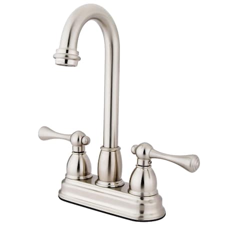 Vintage 4" Mount, 2 Hole KB3498BL 4" Centerset Bar Faucet KB3498BL