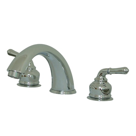 Kingston Brass Roman Tub Faucet, Polished Chrome, Deck Mount KB361