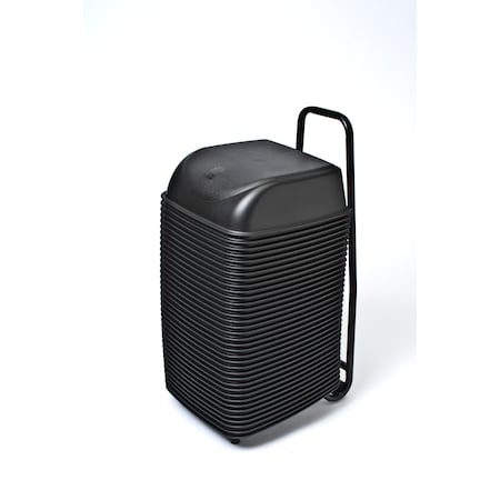 Koala Kare Cinema Seats, Rolling Cart, Blk, PK36 KB424-02