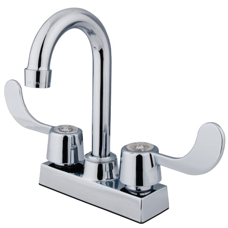 Vista KB451 Bar Faucet, Manual, 4" Mount, 2 Hole KB451