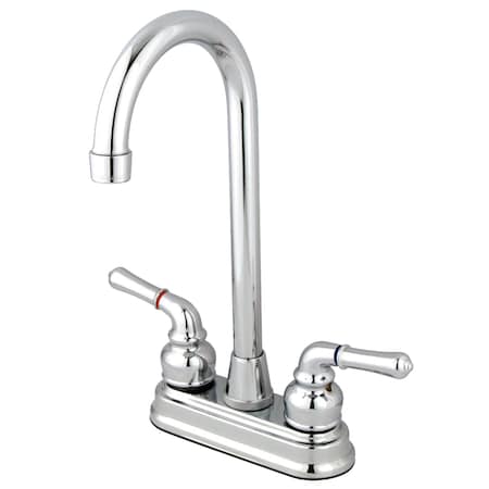 Magellan KB491 Bar Faucet, Manual, 4" Mount, 2 Hole KB491