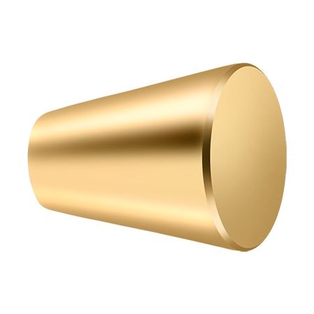 Deltana Knob Cone Cabinet 1-1/8" Lifetime Brass KC24CR003