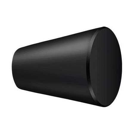 Deltana Knob Cone Cabinet 1-1/8" Black KC24U19