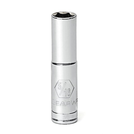 Kd Tools 1/4" Drive, 5/16" SAE Socket, 6 Points 80119