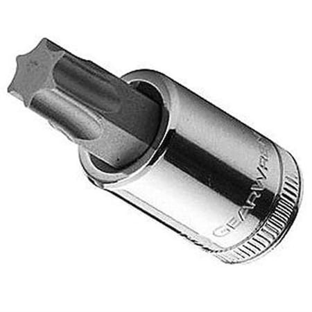 Gearwrench Torx Press Fit Bit Socket, 1/4"Dr, - T-8 80171