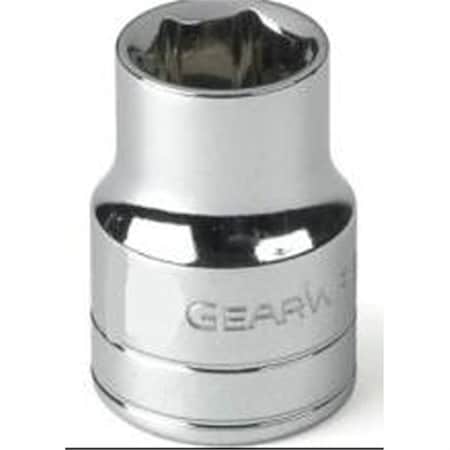 Gearwrench 3/8" Drive, 9/16" SAE Socket, 6 Points, Flex Stand, SAE, 6 pt., 3/8"Dr, 9/16 80355