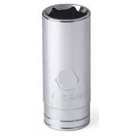 Gearwrench 3/8" Drive, 1/4" SAE Socket, 6 Points, SAE Deep 6Pt, - 1/4", 3/8"Dr 80363
