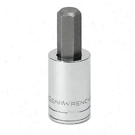 Gearwrench SAE/Metric Hex Bit Sockets, 3/8"Dr, SAE or Metric: SAE 80420