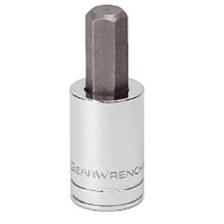 Gearwrench Hex Bit Socket, 3/8"Drive, 3mm 80424