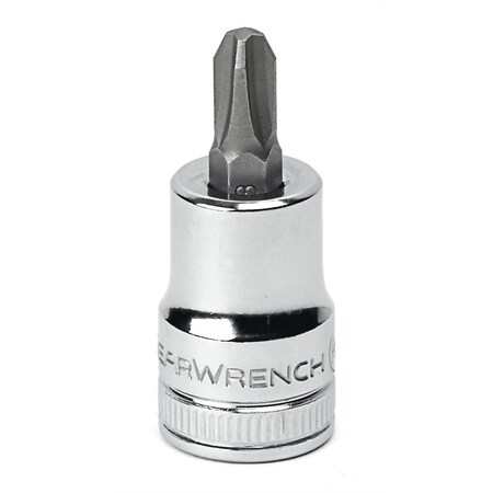 Gearwrench Bit Sockets, Slotted/Pozidriv 80469