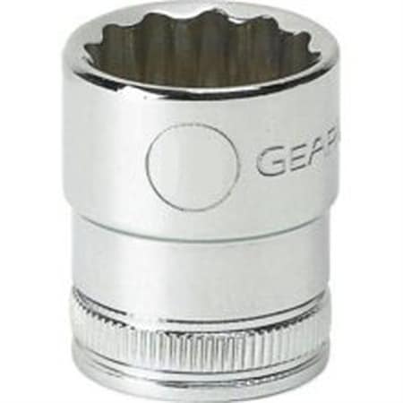 Gearwrench 3/8" Drive, 7mm Metric Socket, 12 Points, Metric Stnd Lngth 7mm, 12Pt, 3/8"Dr 80483
