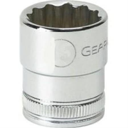 Gearwrench 1/2" Drive, 10mm Metric Socket, 12 Points, Metrc Standard Length 1/2"Dr, 10mm 80745