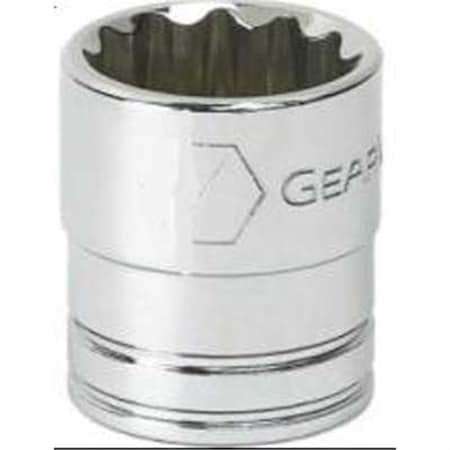 Gearwrench 1/2" Drive, 1-1/8" SAE Socket, 12 Points, SAE Std Lngth 1/2"Dr, 1-1/8", 12Pnt 80771