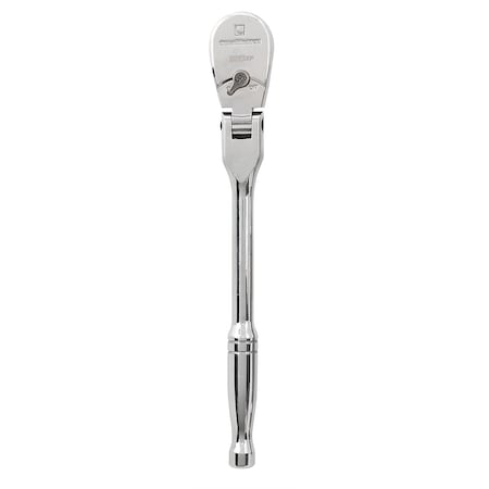 Gearwrench Full Polish Flex Teardrop Ratchet, 1/4" Drive 120Xp KDT81012XP