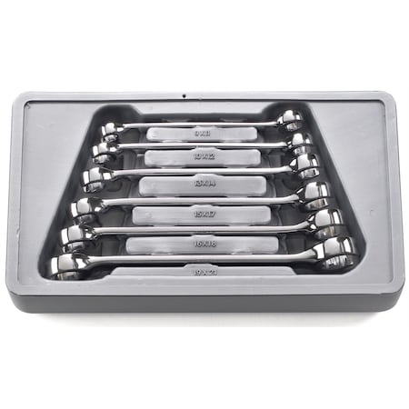 Gearwrench Flare Nut Wrench Set, Metric, 6 pcs. 81906