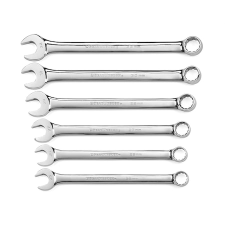 KD TOOLS Metric Large Long Pattern Combination Wrench Set, 6 Pc. 12 Point KDT81922