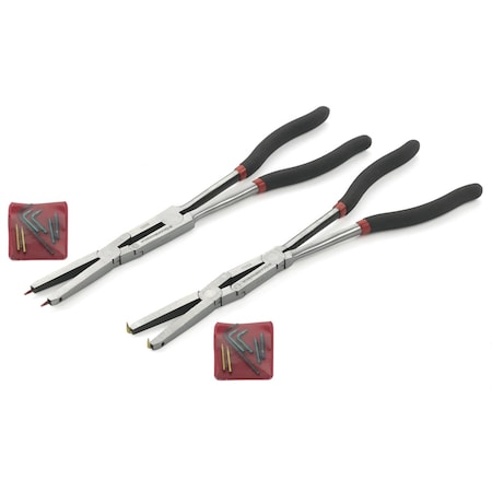 Gearwrench X Intrnl/Extrnl Snp Rng Plier Set, 2 pcs. 82110