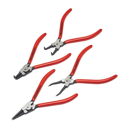 Gearwrench Fxd Tip Snap Ring Plier Set, 7", 4 pcs. 82150