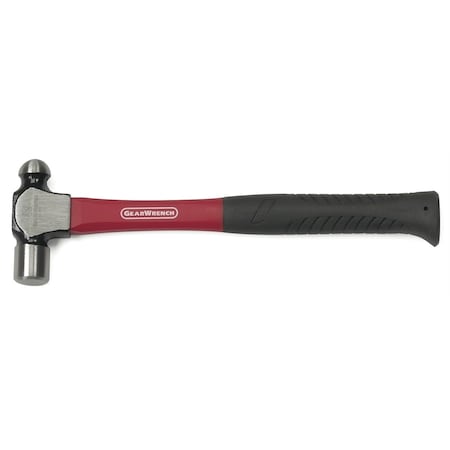 Gearwrench Ball Pein Hammer, Fiberglass, 8 Oz KDT82250