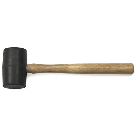 Gearwrench Rubber Mallet, Wood Hickory Handle, 16 oz. 82259