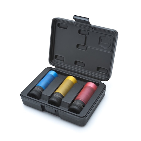 Gearwrench Hgh-Strngth Whl Prtctr Impact Socket Set 84946