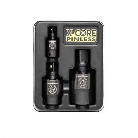 Gearwrench Pinlss Imp St, 1/4", 3/8" And 1/2"Dr, 3 pcs 84960