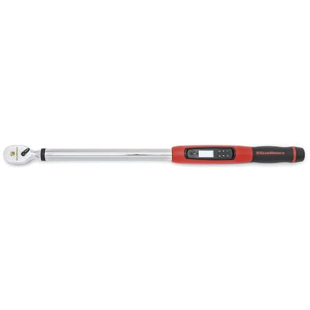 Gearwrench Electronic Torque Wrench 25.1,250.8 Ft/Lbs, 1/2" Drive KDT85077
