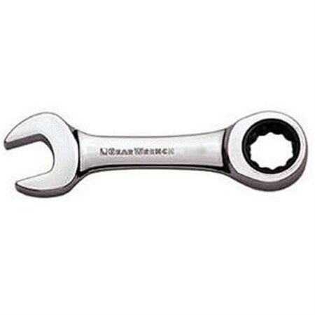 Gearwrench Stubby Combination Ratcheting Gearwrench, 7/16" KDT9501