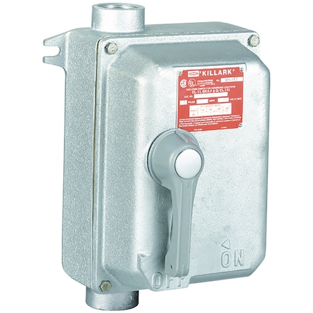 Hubbell Killark 30Amp 600V Encl Switch Unfused DEDS-30