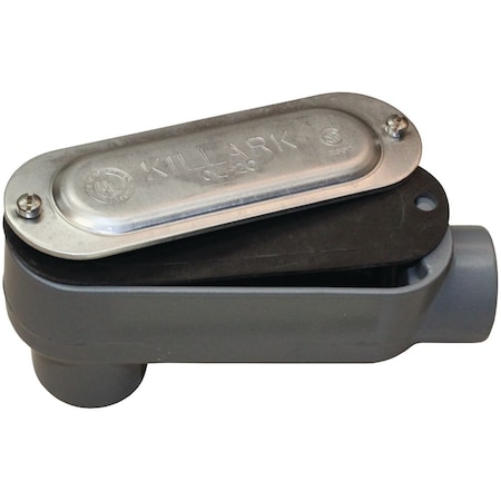 Hubbell Killark 3 Lb Conduit Body With Gasket And Cover OLB-8CG