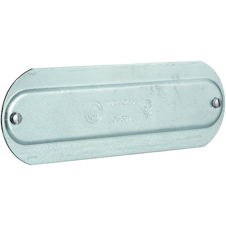 Hubbell Killark Electrical Box Cover, Aluminum, Stamped Cover OL-900