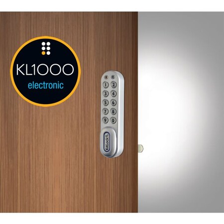 Codelocks KL1007SGLH Silver Gray Cabinet Lock KL1007SGLH