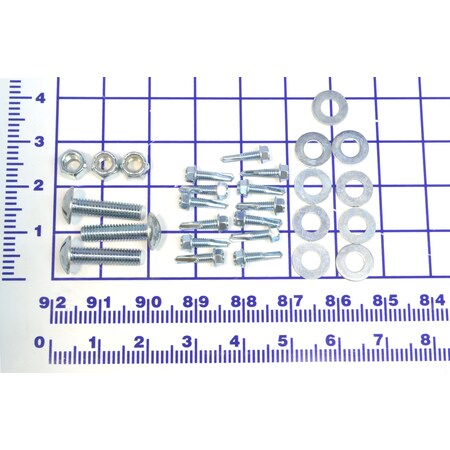 Kelley Toe Guard Kits, 2Pc. Toe Guard Fastener KMF1062