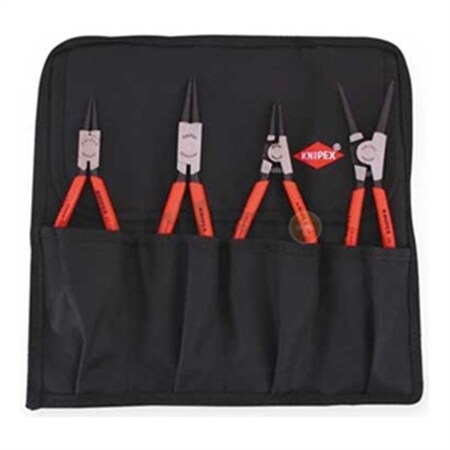 Knipex Intrnl/Extrnl Rtnng Ring Pliers Set, 4pc. 001953US