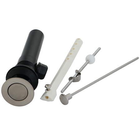 Kingston Brass Brass, Bathroom Sink Drain, Pop-Up Drain with Overflow KP1008