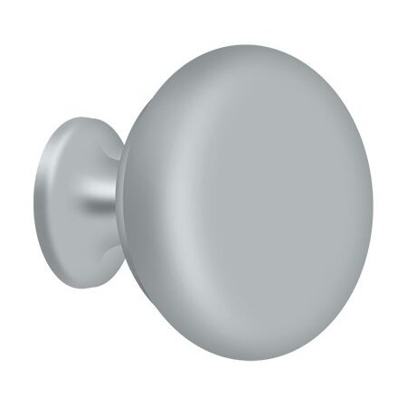 Deltana Knob Round Hollow Satin Chrome KRH114U26D