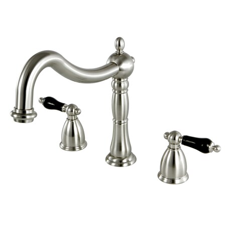 Kingston Brass KS1348PKL Roman Tub Filler with Cross Handle KS1348PKL