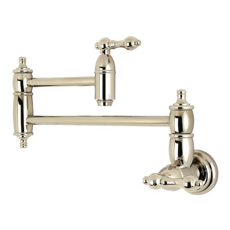 Restoration KS3106AL Wall Mount Pot Filler Kitchen Faucet KS3106AL