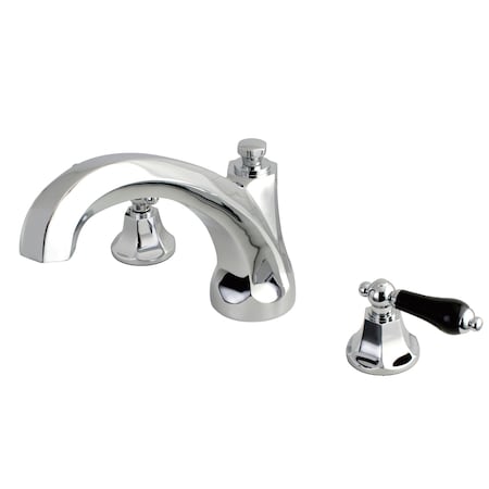 Kingston Brass Roman Tub Faucet, Polished Chrome, Deck Mount KS4321PKL