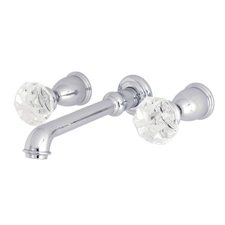 Kingston Brass Roman Tub Faucet, Polished Chrome, Wall Mount KS7021KWL