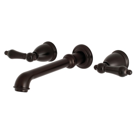 Kingston Brass Roman Tub Faucet, Oil Rubbed Bronze, Wall Mount KS7025AL